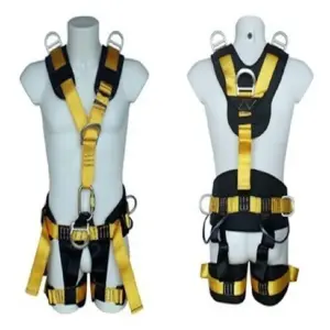 Honeywell EN 2 Point Value Plus Harness With Shock Absorbing Double Lanyard – Harness and Lanyards
